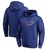 Men's Buffalo Bills Pro Line by Fanatics Branded Gradient Logo Pullover Hoodie Royal FengYun,baseball caps,new era cap wholesale,wholesale hats